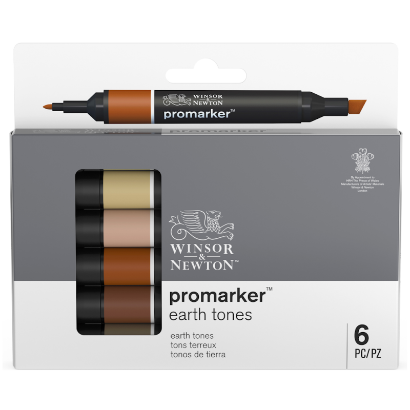 Promarker Earth Tone Set (6pc)