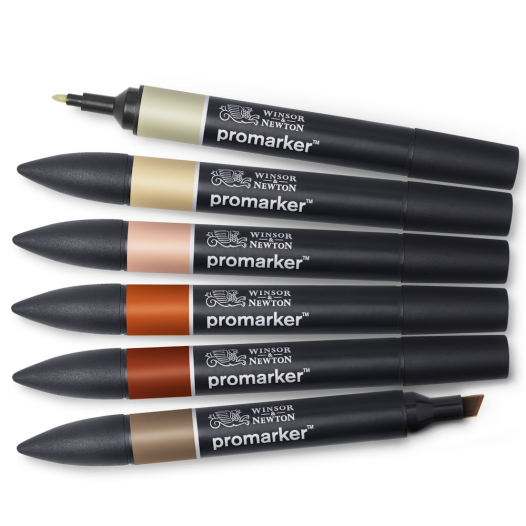 Promarker Earth Tone Set (6pc)