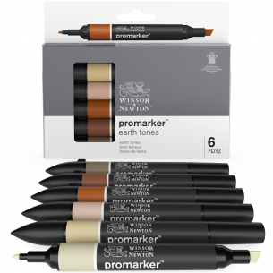 Promarker Earth Tone Set (6pc)