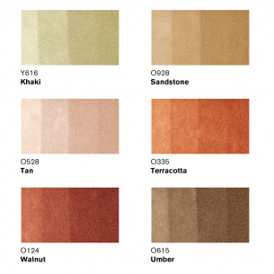 Promarker Earth Tone Set (6pc) Promarker Earth Tone Set (6pc)