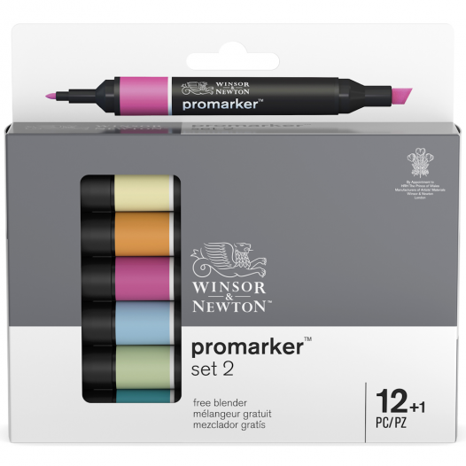Promarker Set Two (12 + 1) Promarker Set Two (12 + 1)