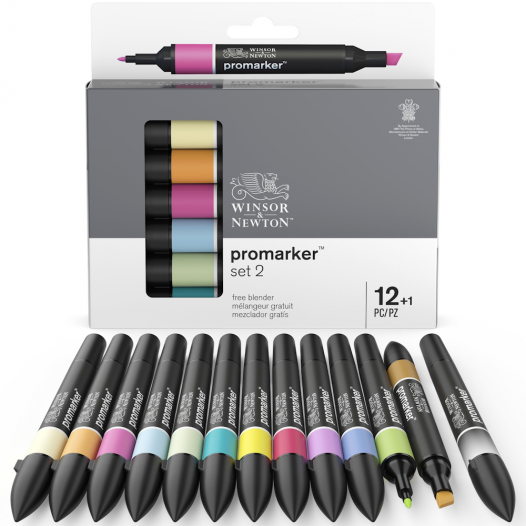 Promarker Set Two (12 + 1)