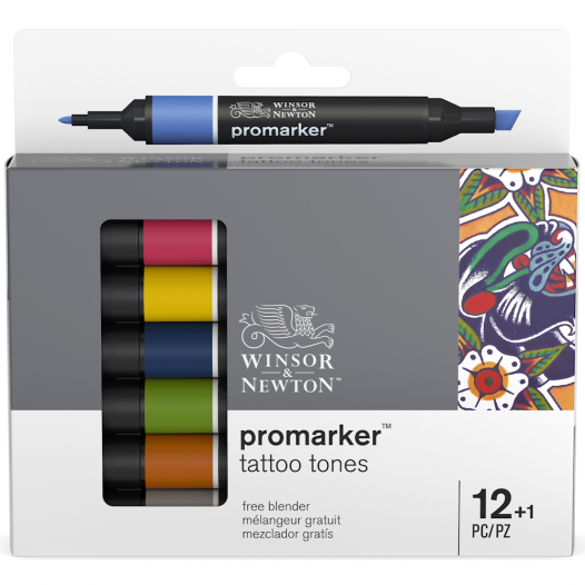 Promarker Tattoo Tone Set (12 + 1) Promarker Tattoo Tone Set (12 + 1)