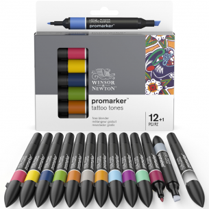 Promarker Tattoo Tone Set (12 + 1) Promarker Tattoo Tone Set (12 + 1)