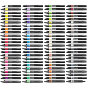 Winsor & Newton ProMarker Set, 96 Count, Extended Collection