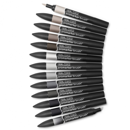 Promarker Brush Neutral Tone Set (13pc) Promarker Brush Neutral Tone Set (13pc)