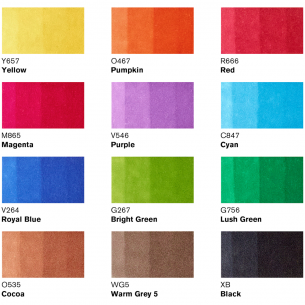 Promarker Brush Vibrant Tone Set (13pc) Promarker Brush Vibrant Tone Set (13pc)
