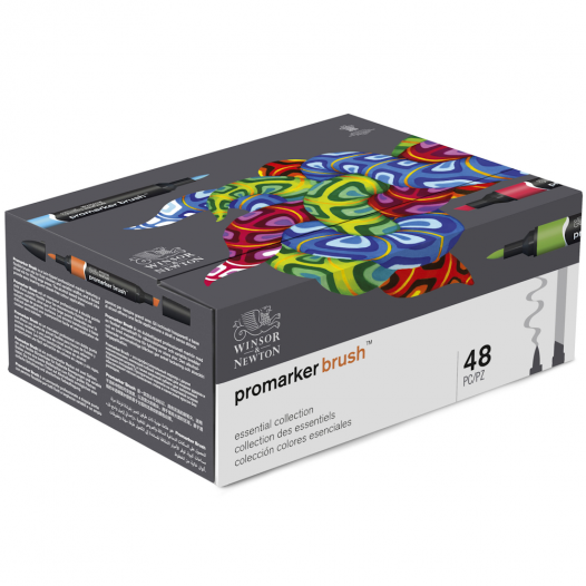 Promarker Brush Essential Collection (48pc)