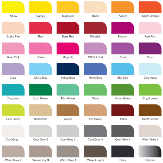 Promarker Brush Essential Collection (48pc) Promarker Brush Essential Collection (48pc)
