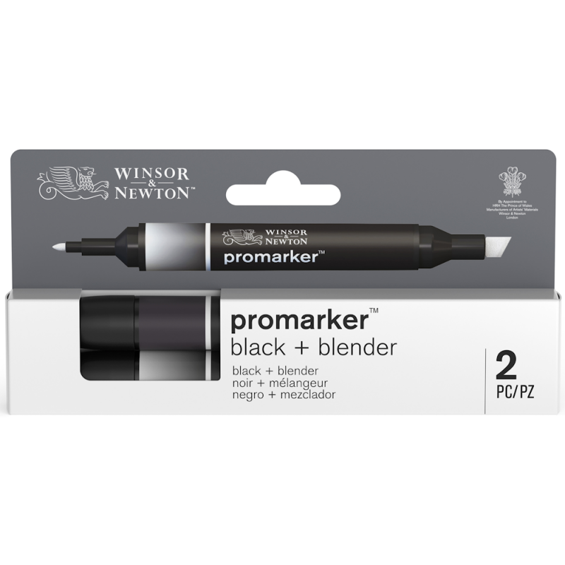 Promarker Black & Blender Duo (2pc)