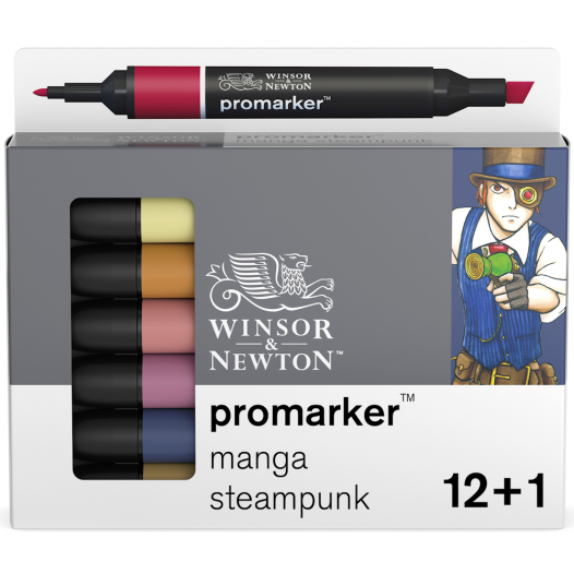 Promarker Manga Steampunk Set (13pc) Promarker Manga Steampunk Set (13pc)