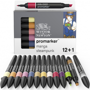 Promarker Manga Steampunk Set (13pc) Promarker Manga Steampunk Set (13pc)