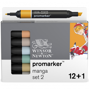 Promarker Manga Set Two (13pc)