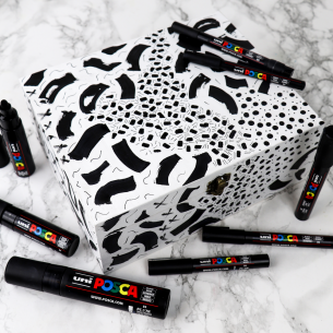 POSCA Marker Assorted Black Set (8pc) POSCA Marker Assorted Black Set (8pc)