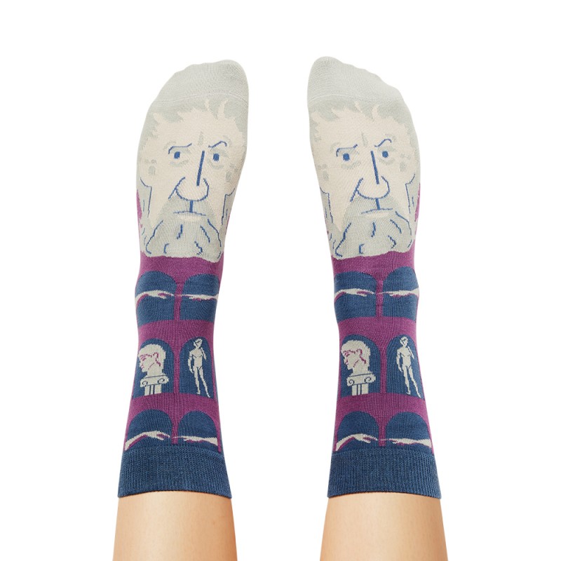 Michelangel-Toes Large Artist Socks