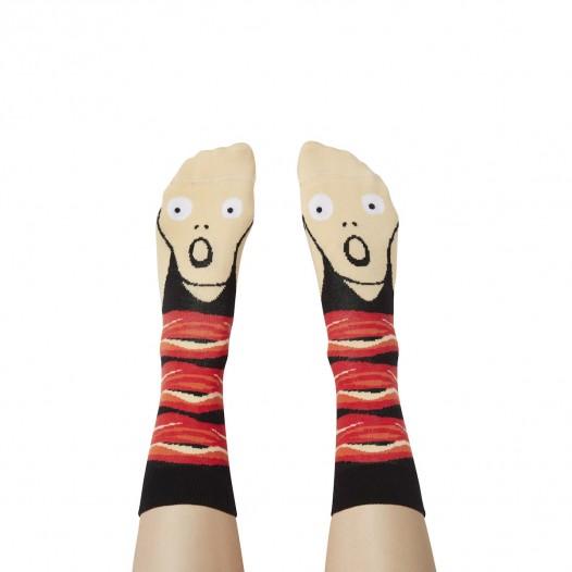 Screamy Ed Medium Artist Socks Screamy Ed Medium Artist Socks