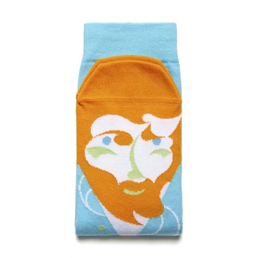 Vincent Van Toe Large Artist Socks