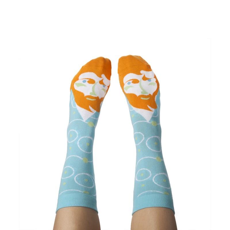 Vincent Van Toe Medium Artist Socks