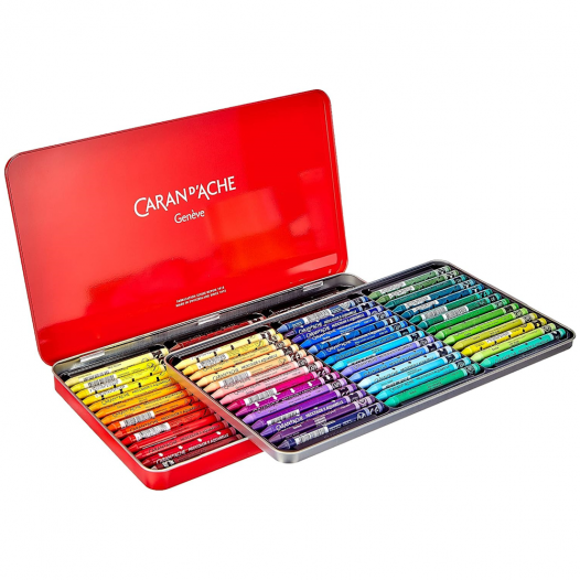 Neocolor II Water-Soluble Wax Pastel Tin (84pc)