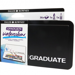 Graduate Watercolour Half-Pan Tin (39pc)