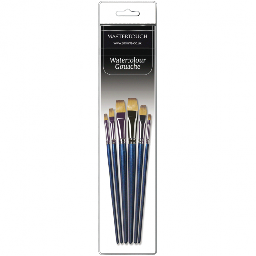 Exclusive MasterTouch Aquamarine Filbert Set (from Pro Arte) Exclusive MasterTouch Aquamarine Filbert Set (from Pro Arte)