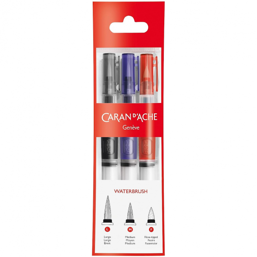 Museum Aquarelle Water Brush Set (3pc)