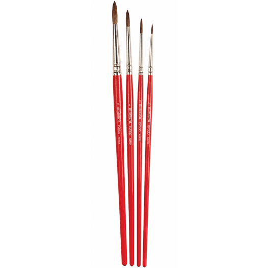 Evoco Modelling Brush Set (4pc)