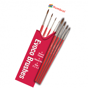 Evoco Modelling Brush Set (4pc)