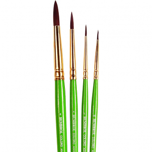 Coloro Modelling Brush Set (4pc)