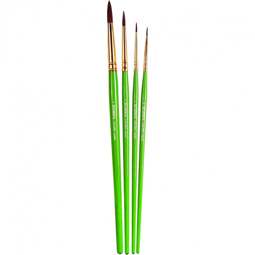 Coloro Modelling Brush Set (4pc)