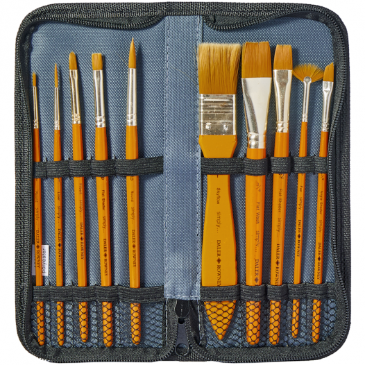 Simply Acrylic Brush Set (10pc) Simply Acrylic Brush Set (10pc)