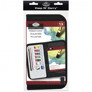 Essential Watercolour Keep 'n' Carry Set (13pc)