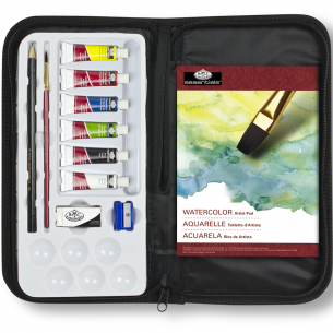 Essential Watercolour Keep 'n' Carry Set (13pc)