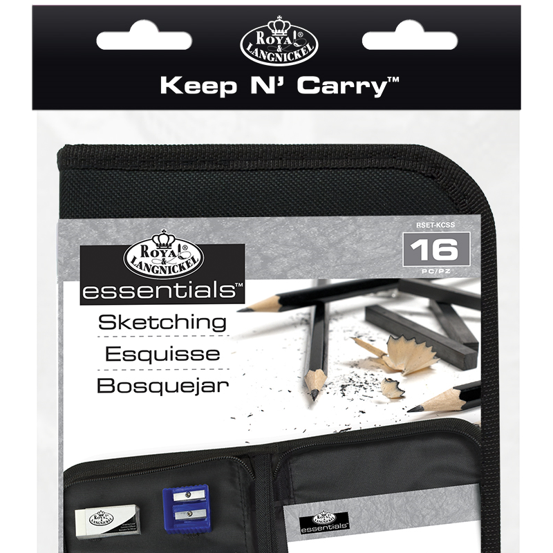 Essential Sketching Keep 'n' Carry Set (13pc)