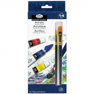 Essential Acrylic Colour Artist Pack (14pc)