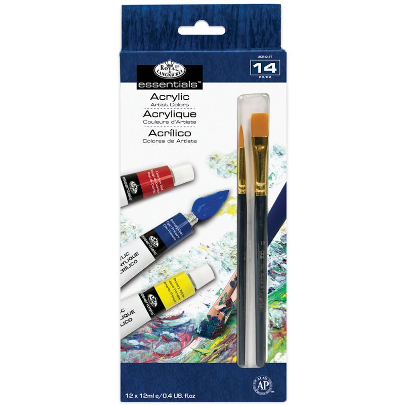 Essentials Acrylic Artist Pack (14pc)