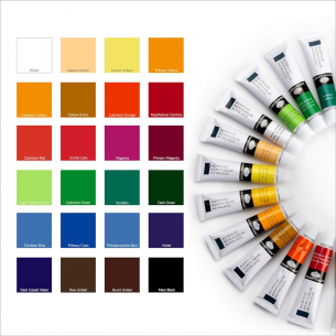 Essential Acrylic Colour Artist Pack (24pc)