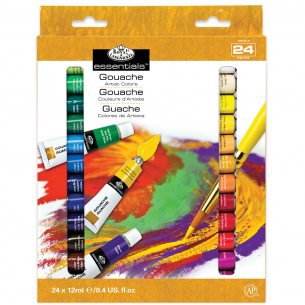 Watercolor & Gouache Tube Paint Sets - 24 Ct | Royal & Langnickel | Gwen  Lafleur Studios