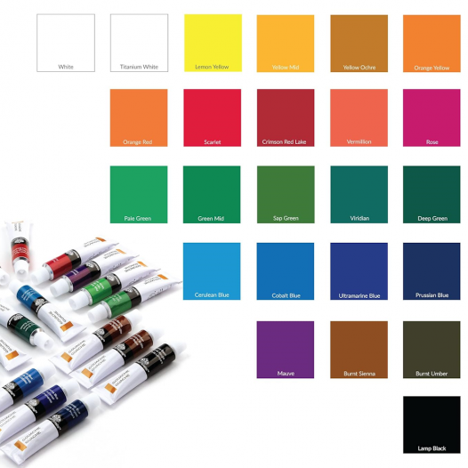 Essential Gouache Artist Pack (24pc)