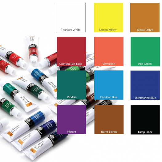 Essential Gouache Artist Pack (14pc)