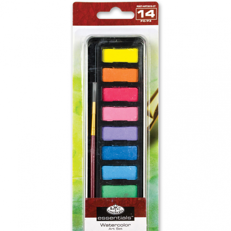 Essentials Watercolour Mini Tin (14pc)