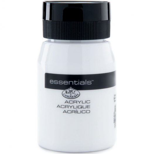 Essentials Acrylic Titanium White (500ml) Essentials Acrylic Titanium White (500ml)