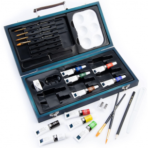 Essentials Acrylic Colour Beginners Case (25pc)
