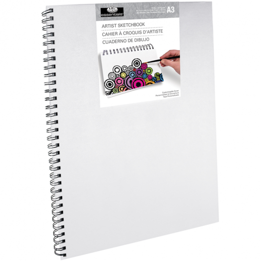 Essentials Canvas Cover Sketchbook (110gsm)