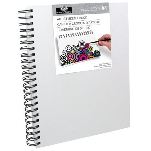 Essentials Canvas Cover Sketchbook (110gsm)