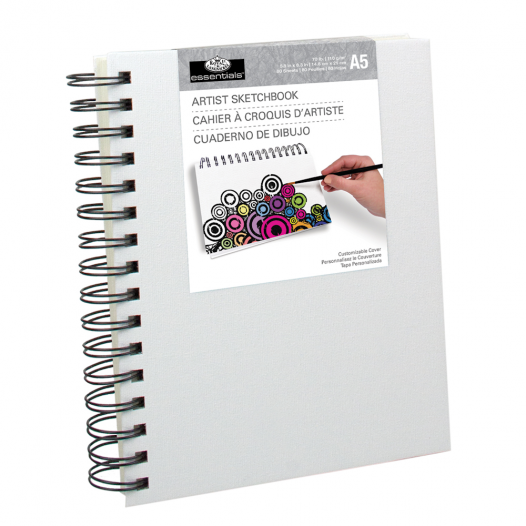 Essentials Canvas Cover Sketchbook (110gsm)