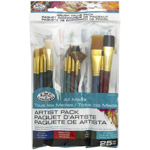 Mixed Brush & Tool Set (25pc)