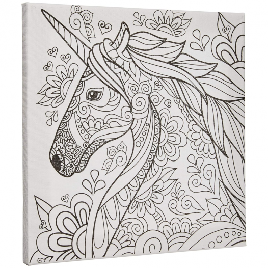 Unicorn Canvas Art Set (9pc)