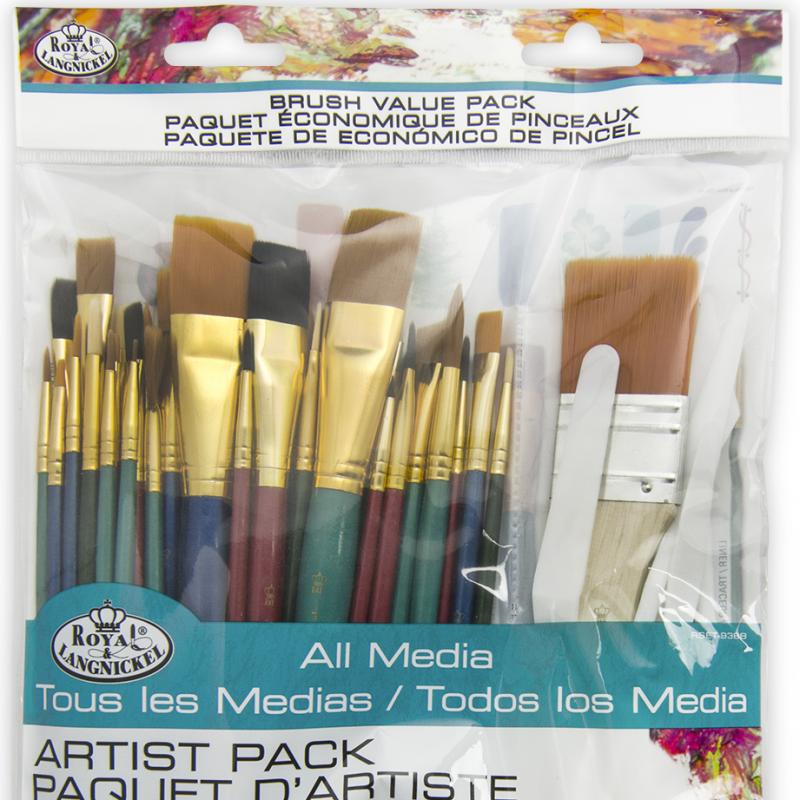 All Media Artist Brush Value Pack (50pc)