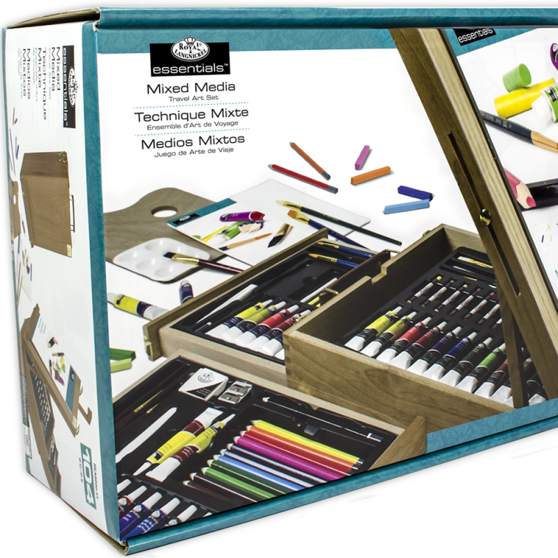 Art Supplies - Royal Langnickel Art Set Mixed Media In Case Great